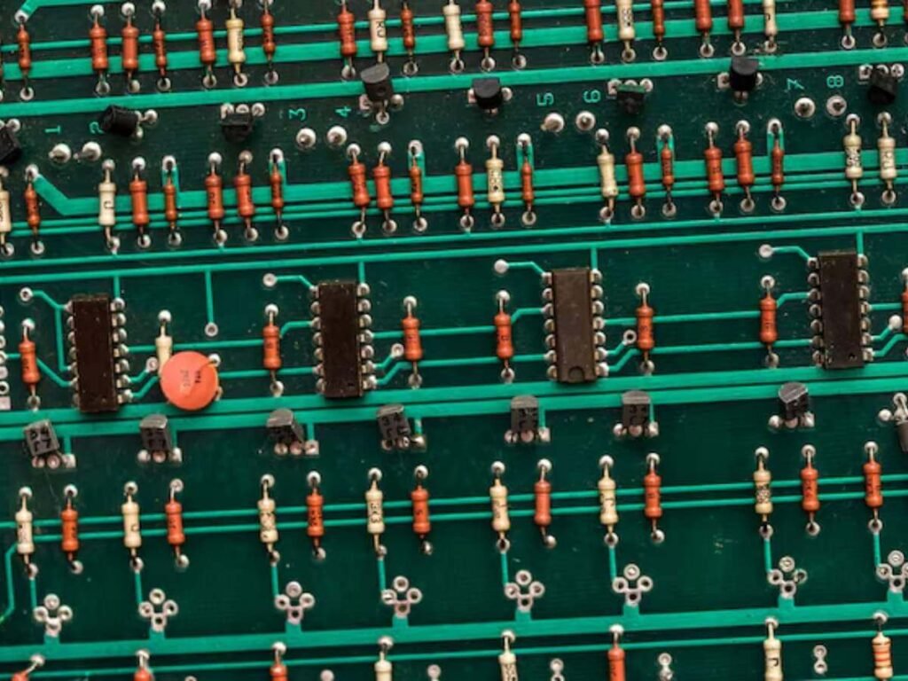 An electronic circuit board