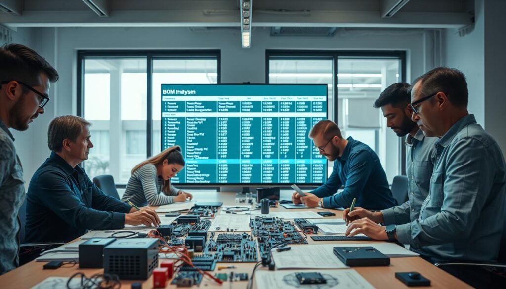 BOM analysis process