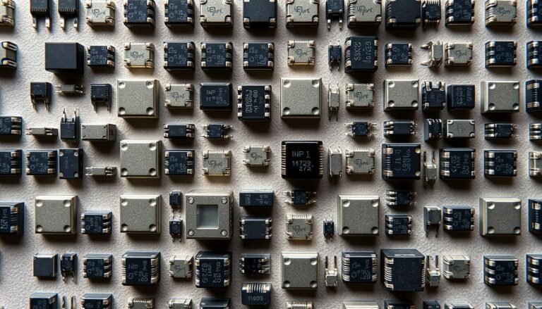 surface mount capacitor size chart