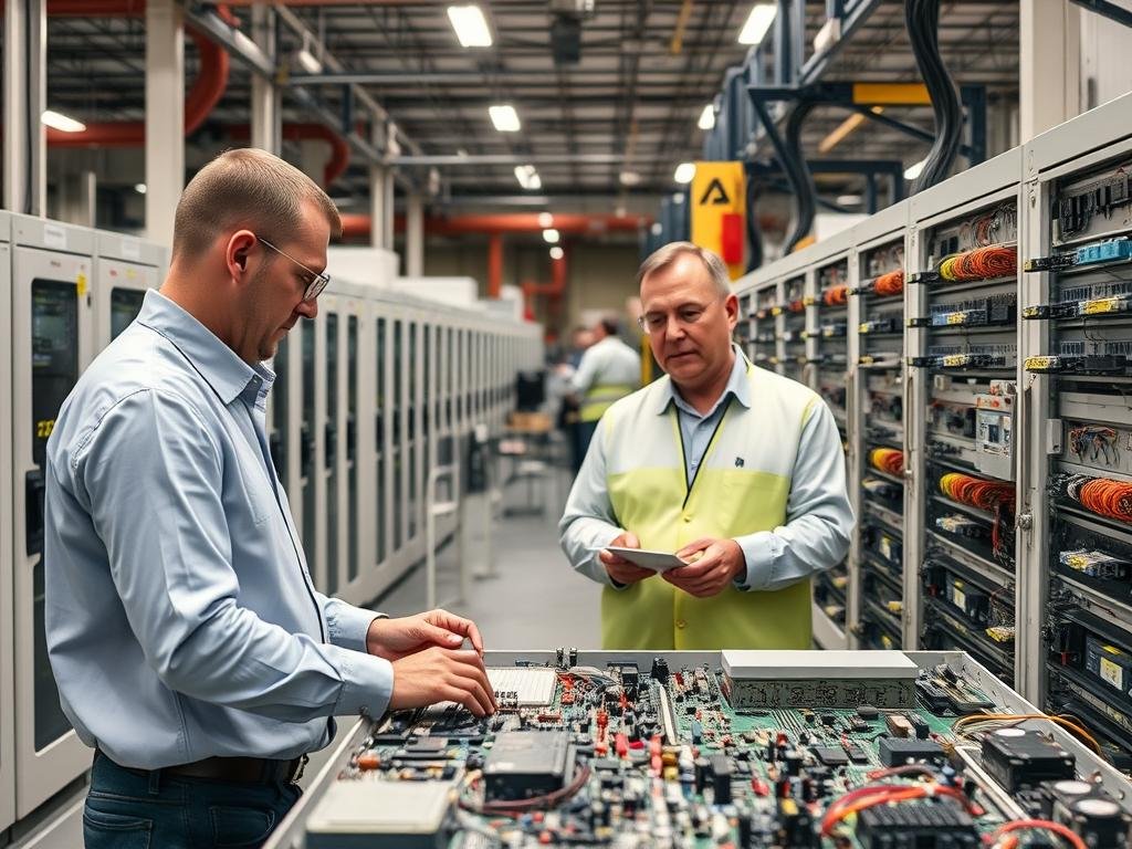 Industrial automation manufacturer working with electronic components distributor