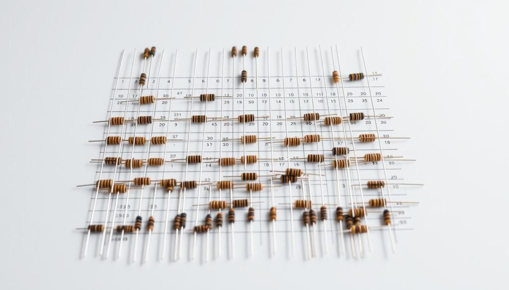 resistor size chart