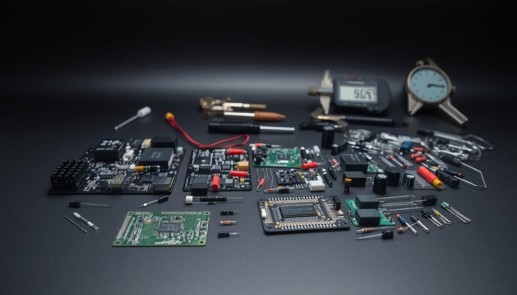 types of electronic parts