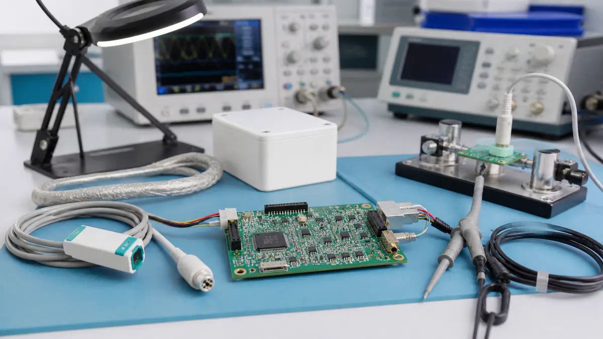 smart metering procurement review for medical electronics at an ESD-safe electronics workstation