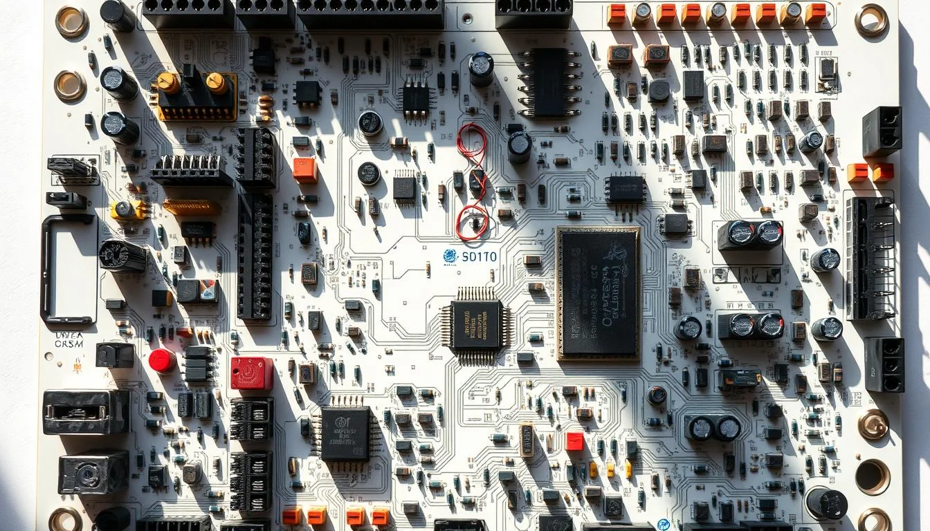 PCBA components placement
