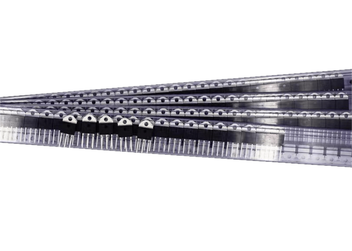 A ruler displayed against a black background, featuring distinct white measurement lines for clarity and precision.